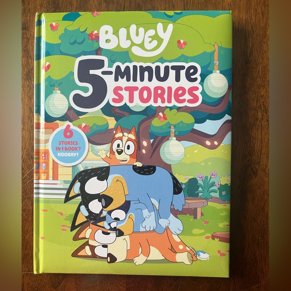 Bluey kids book | Bluey 5-Minute Stories | hardcover storybook